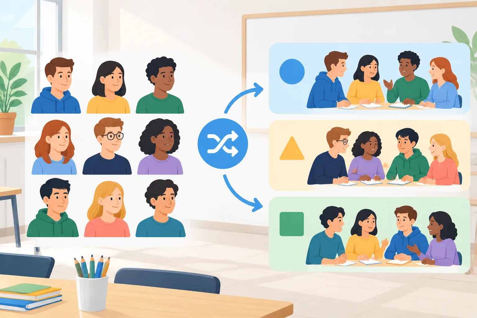 clean instructional illustration