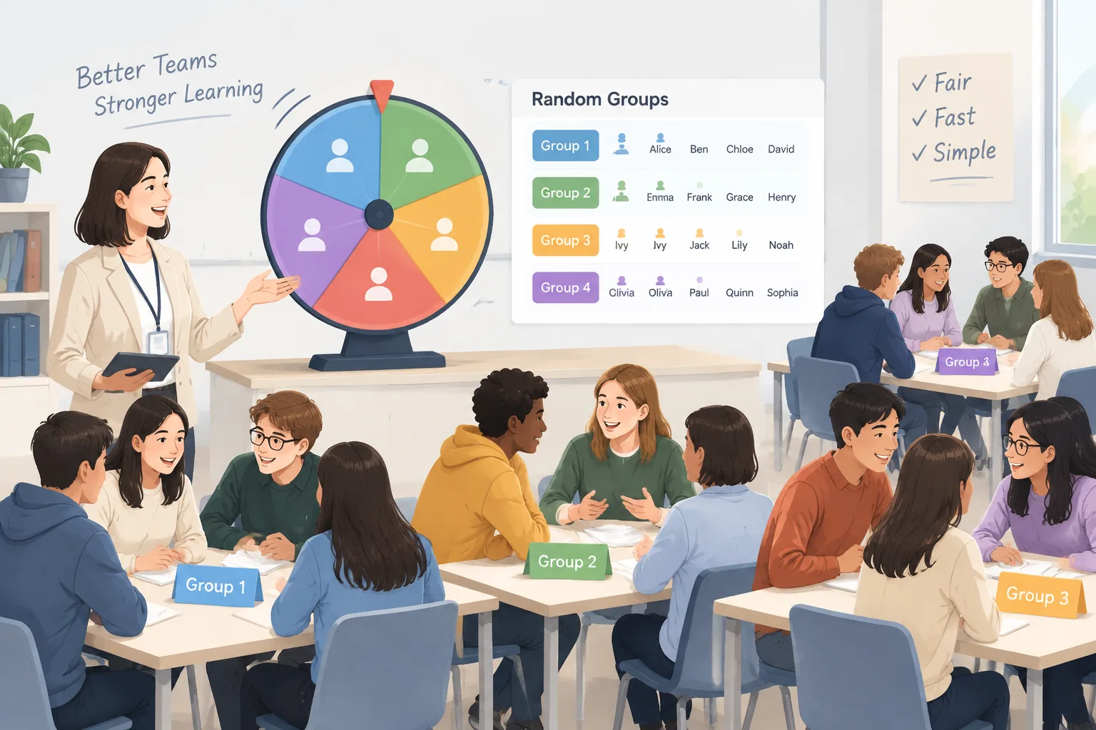 clean instructional illustration
