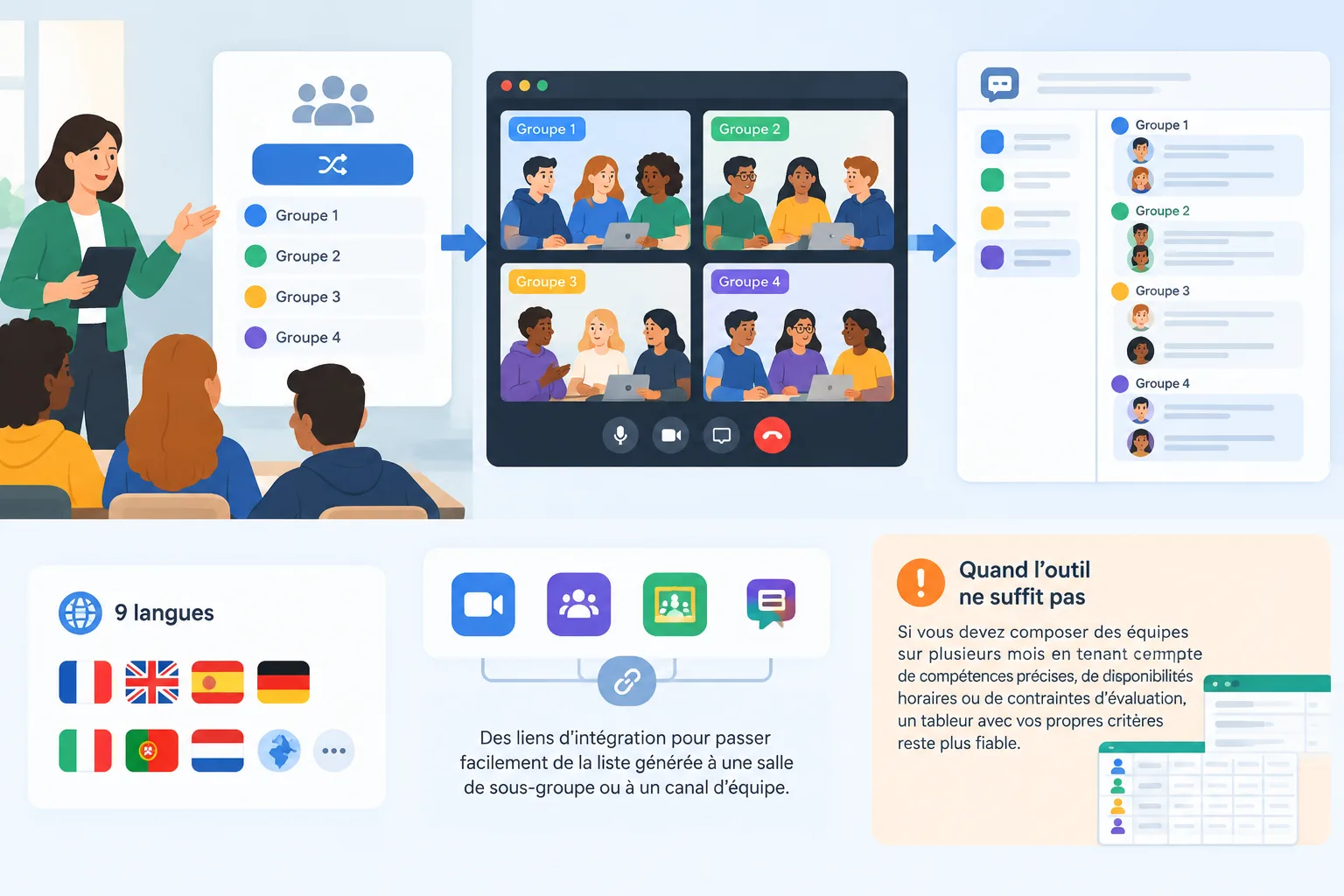Workflow illustration