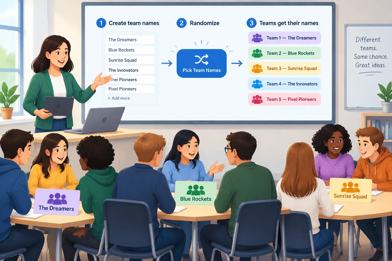 clean instructional illustration
