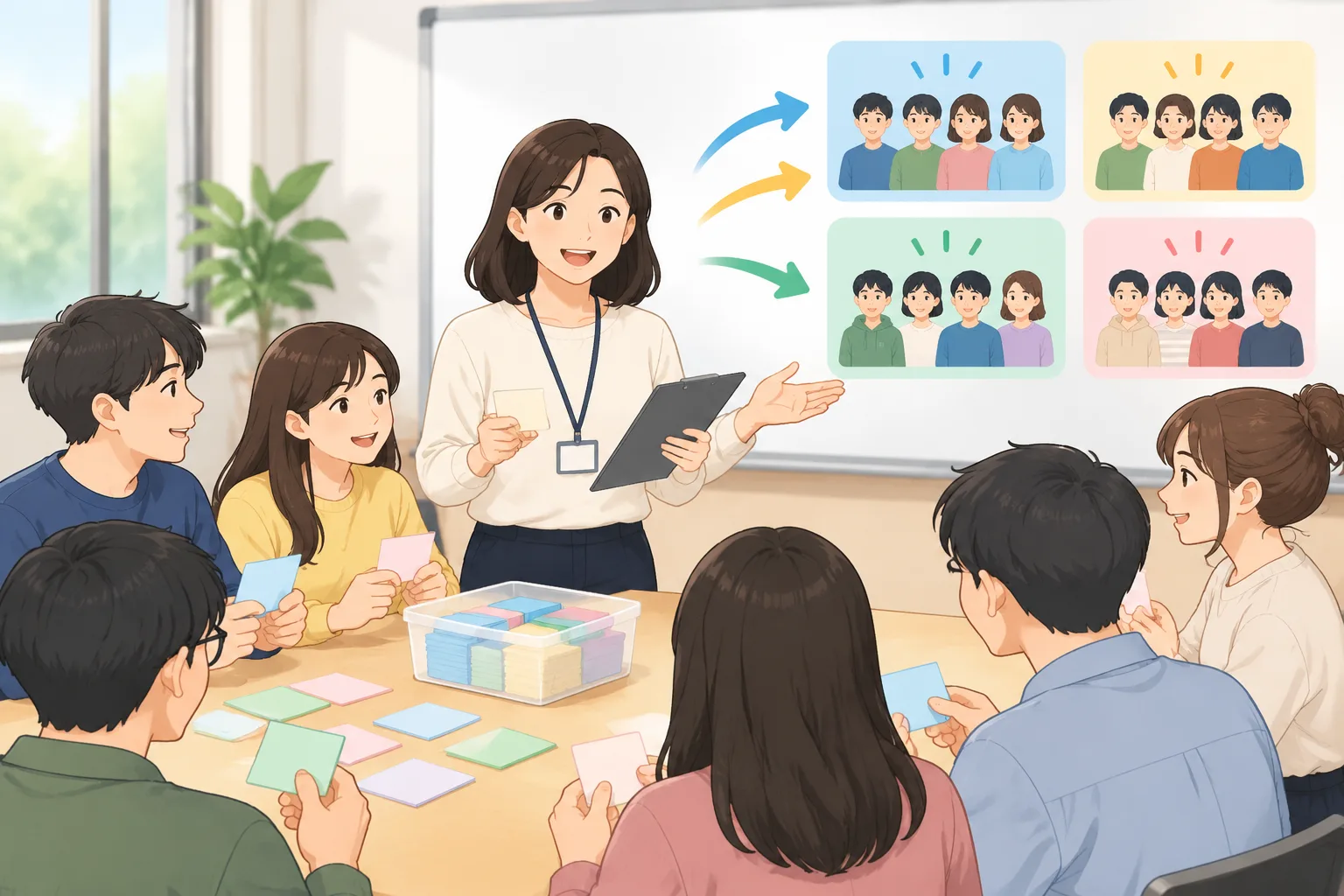 clean instructional illustration