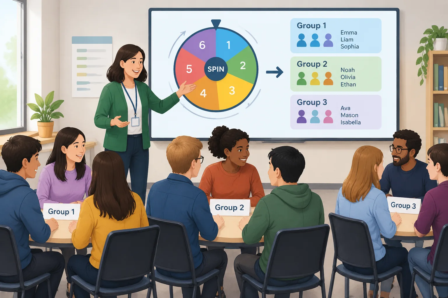 clean instructional illustration