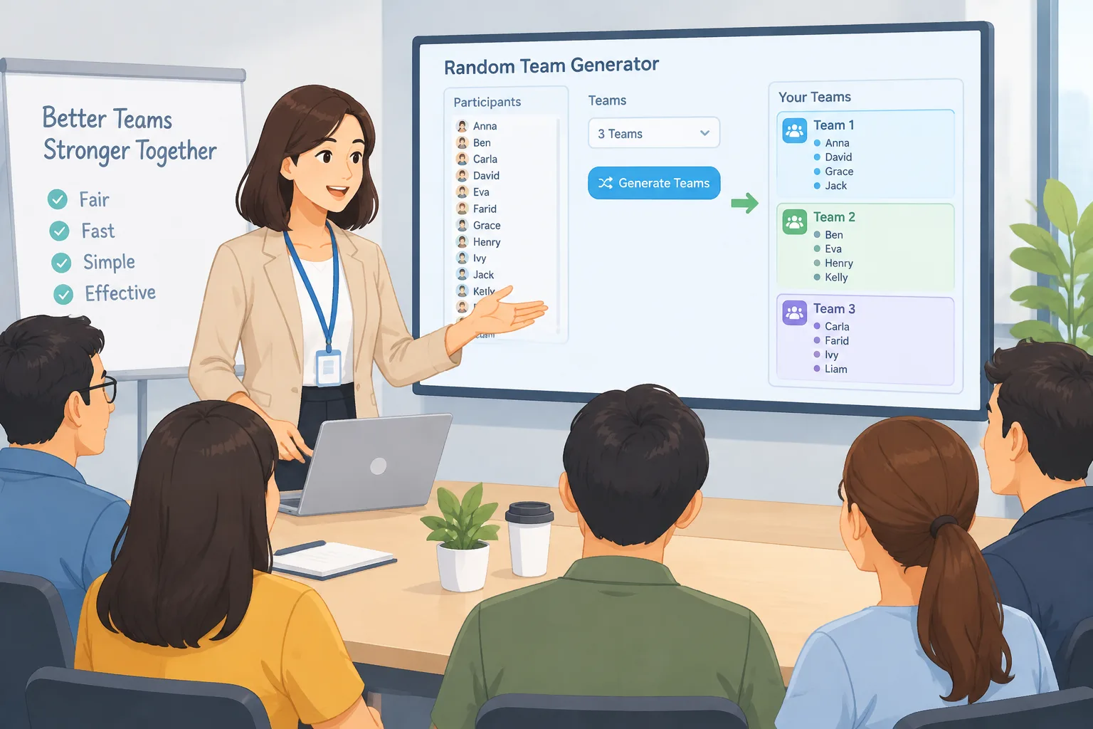 clean instructional illustration