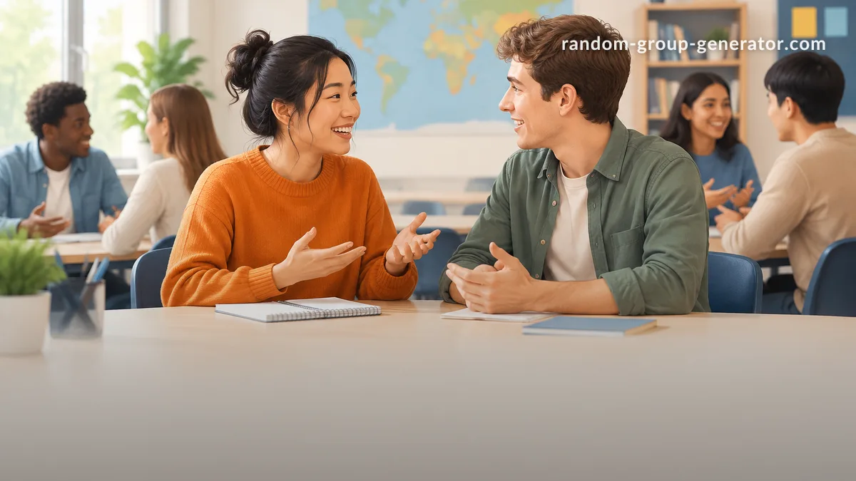 Language Practice Pairing Strategies: Boost Engagement with Random Pairing