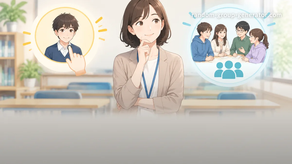 ランダム学生ピッカー vs ランダムグループ生成ツール:違いと使い分け方