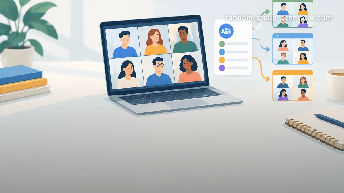 Générateur de salles breakout Zoom : guide complet d'intégration avec Zoom et Teams