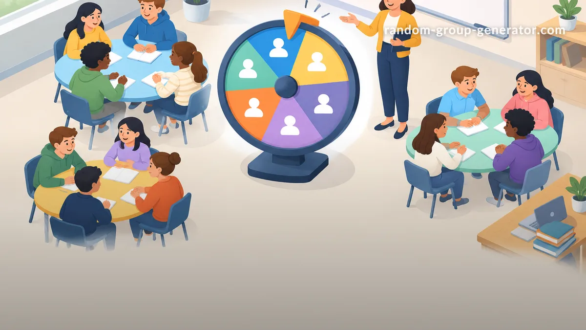 Group Spinner: How to Create Fair Random Groups Quickly