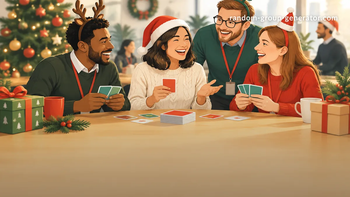 Juegos para fiestas navideñas de oficina que terminan a tiempo