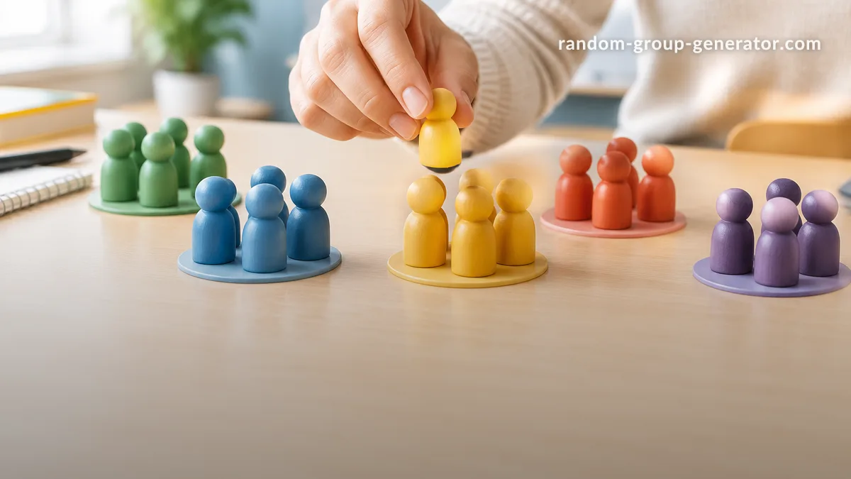 Groupes aléatoires: comment créer des équipes équilibrées facilement