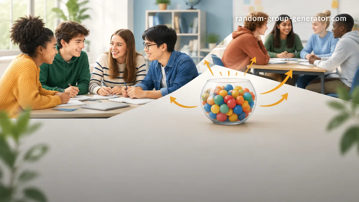 Créer des groupes aléatoires: méthode simple pour répartir une classe ou une