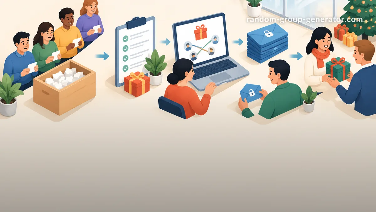 How to Organize Secret Santa at Work Without Spreadsheet Chaos