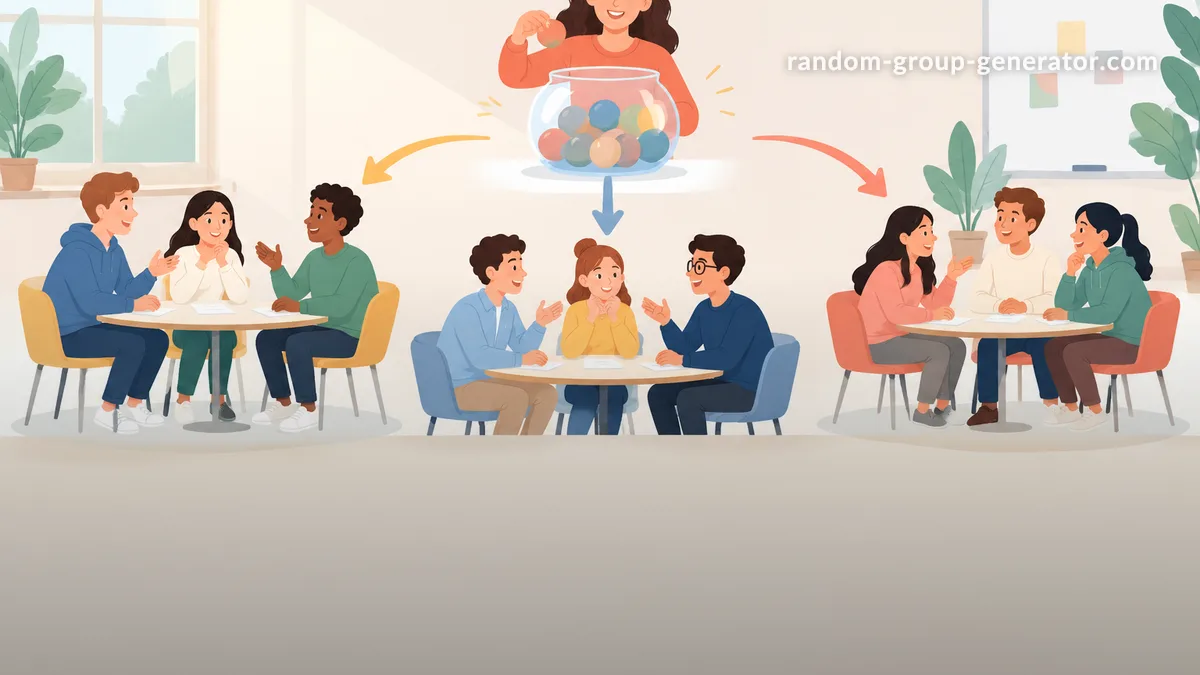 Gruppen zufällig aufteilen: Faire Methoden für Klassen und Workshops