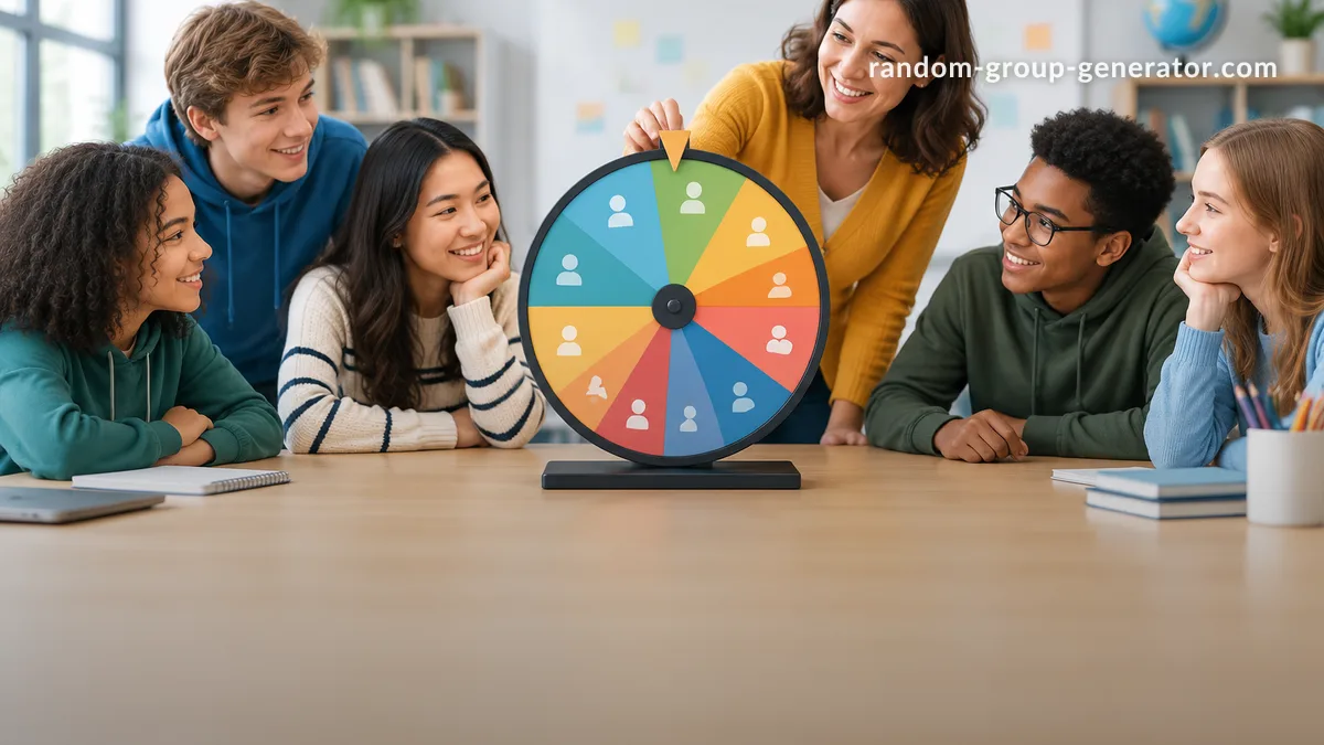 Team Picker Wheel: Randomly Split Any List into Fair Teams