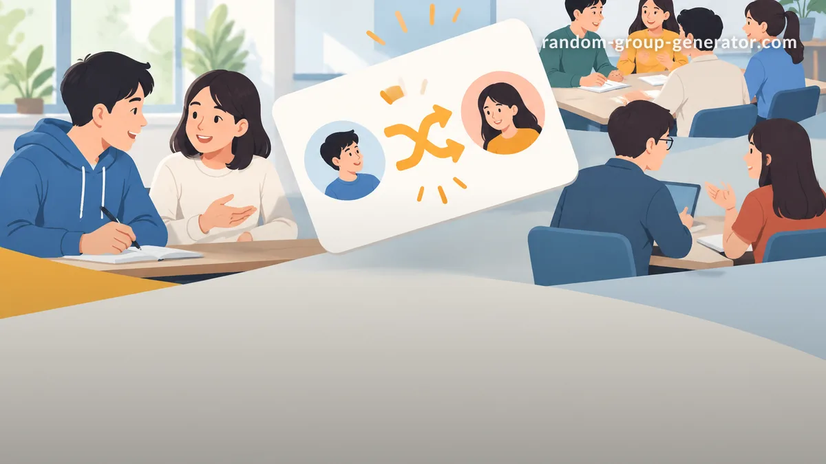 随机配对生成器:何时使用搭档挑选而不是小组生成