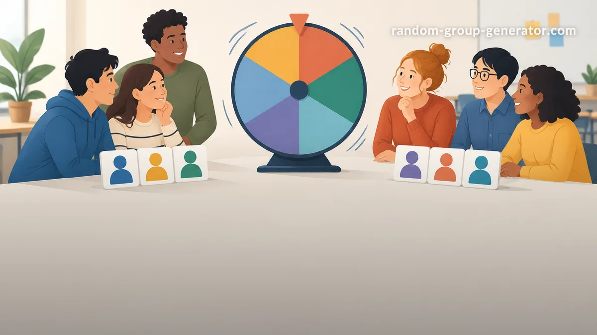 Tirage de groupes aléatoire: créer des équipes équilibrées facilement