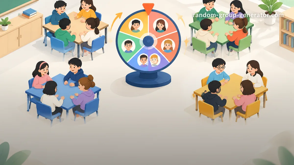随机小组成员转盘：公平分组的简单方法与使用指南