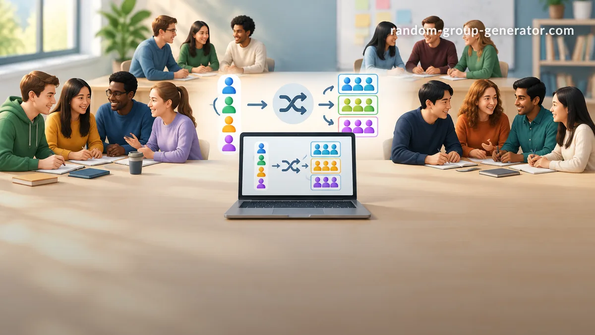 How Random Group Generators Work: The Algorithms Behind Fair Team Draws