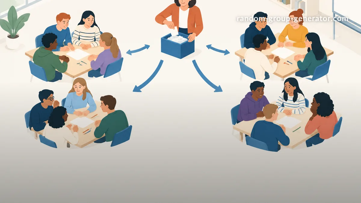 Zufällige Gruppen erstellen: Faire Teams für Unterricht und Workshops bilden