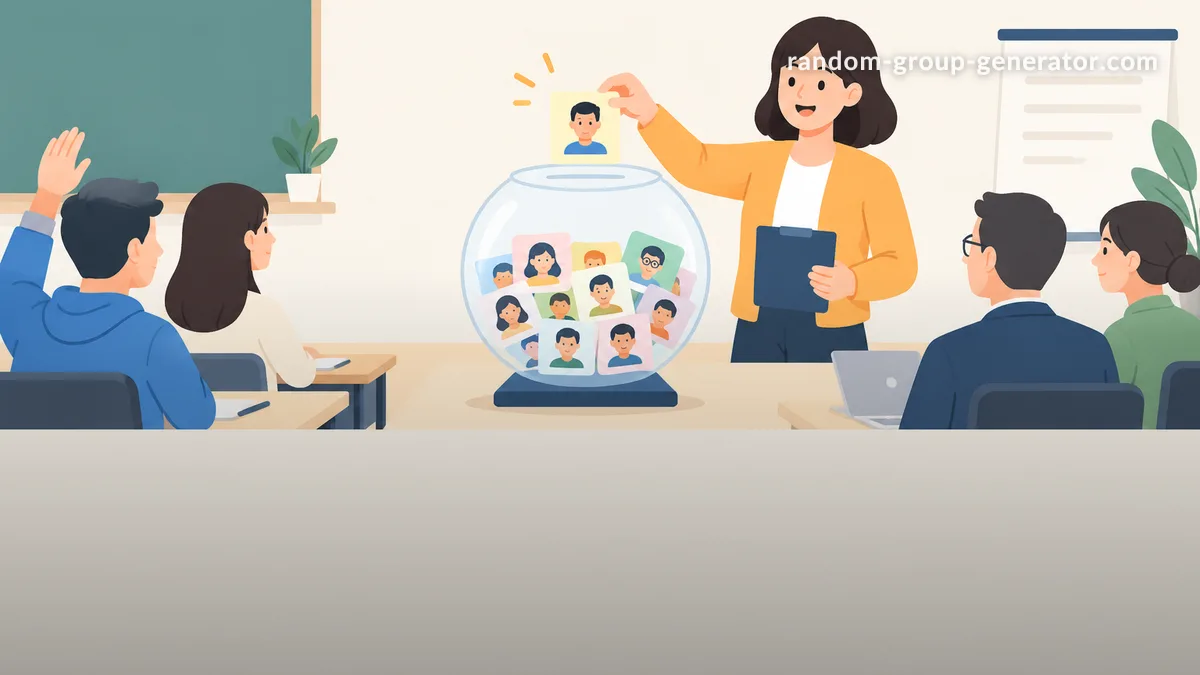 随机姓名选择器：如何在课堂和会议中公平选择成员