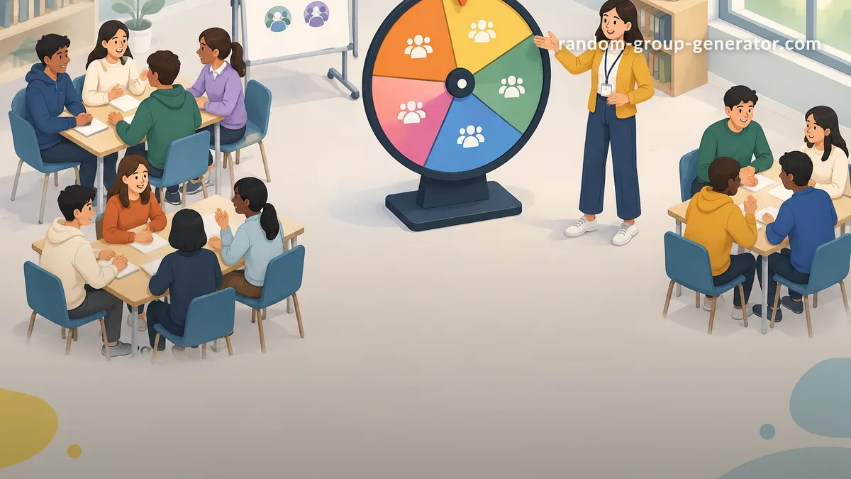 Spin Wheel Kelompok Acak: Cara Adil Membagi Kelompok