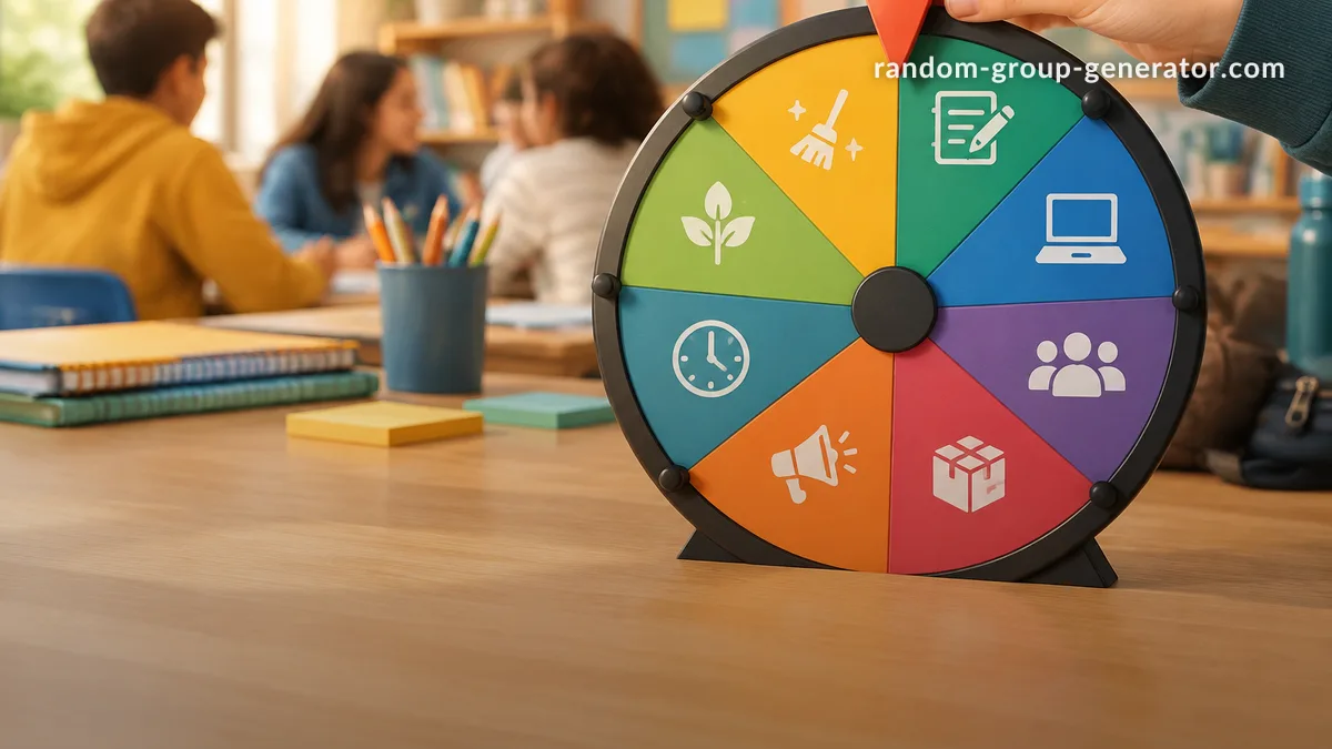 Ruleta de asignación de tareas: cómo repartir responsabilidades de forma justa