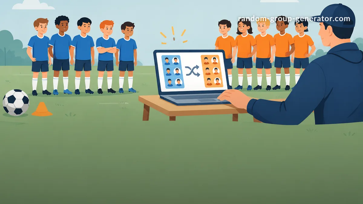Random Soccer Squad Generator: Create Balanced Teams in Seconds