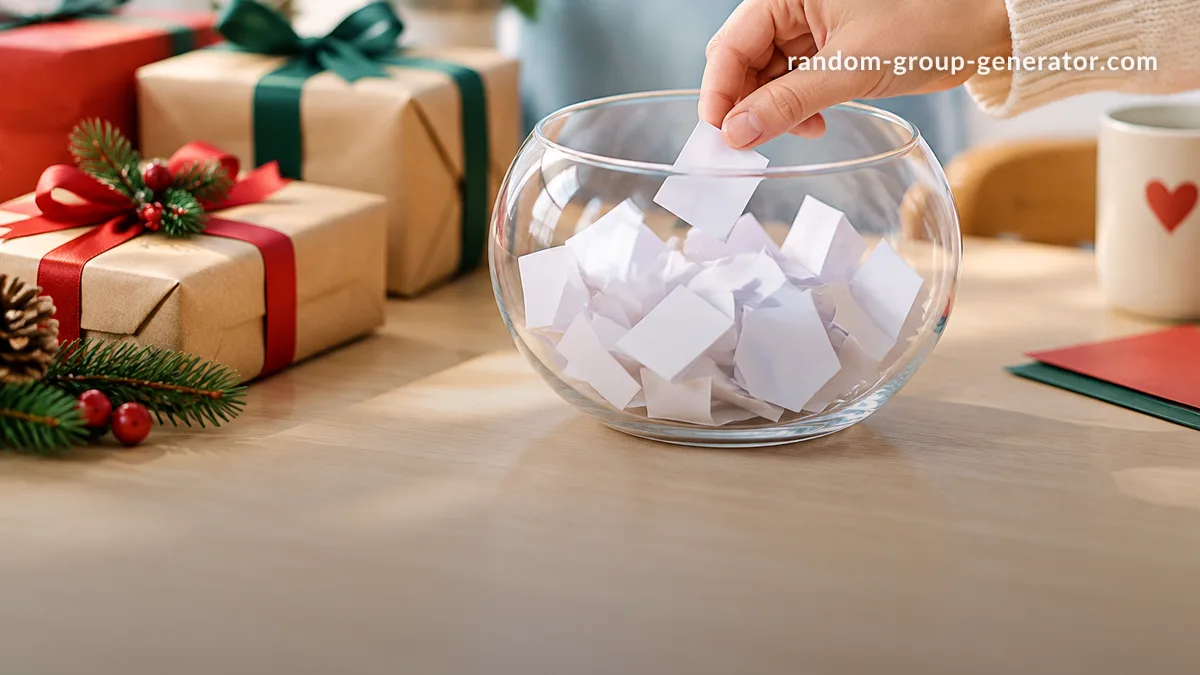 Tirage au sort Secret Santa sans email