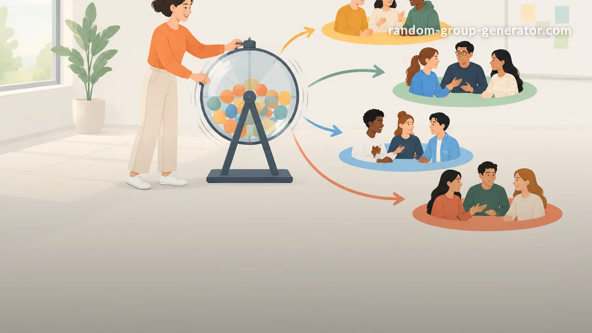 Tirage instantané de groupes: créer des équipes équilibrées en quelques secondes