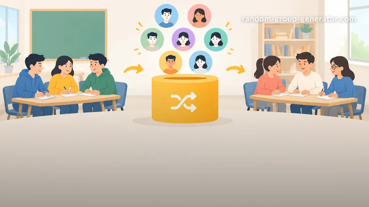 随机分组工具:教师与团队如何公平创建小组
