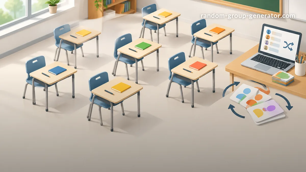 Zufällige Sitzordnung: So erstellen Lehrkräfte faire Plätze im Klassenraum
