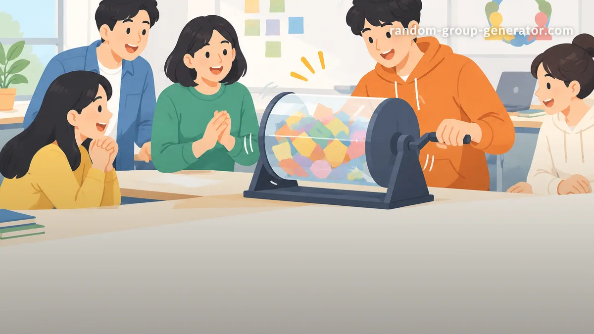 滚动式小组名称生成器:让课堂与团队分组更有创意