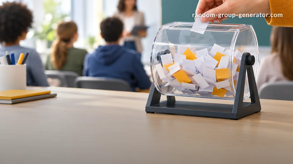 Zufälliger Namensauswähler: Namen fair in Klasse und Meetings wählen