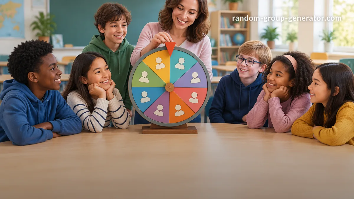 How Teachers Use Random Pickers to Reduce Cliques in the Classroom