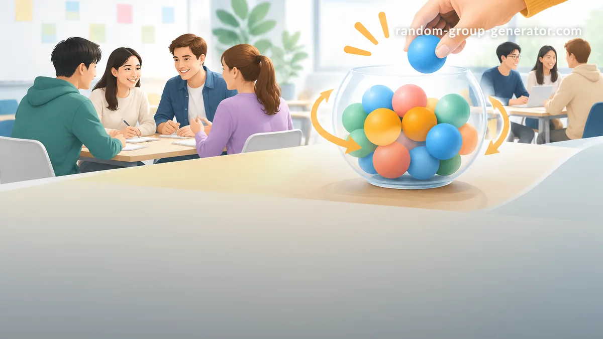 랜덤 그룹 생성기 정의: 공정한 모둠 편성을 위한 도구 안내