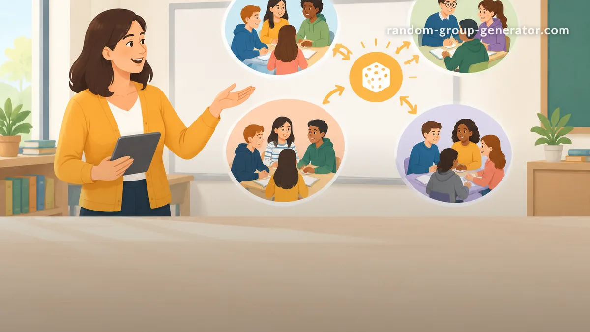 10 razones por las que los profesores aman el generador de grupos aleatorios