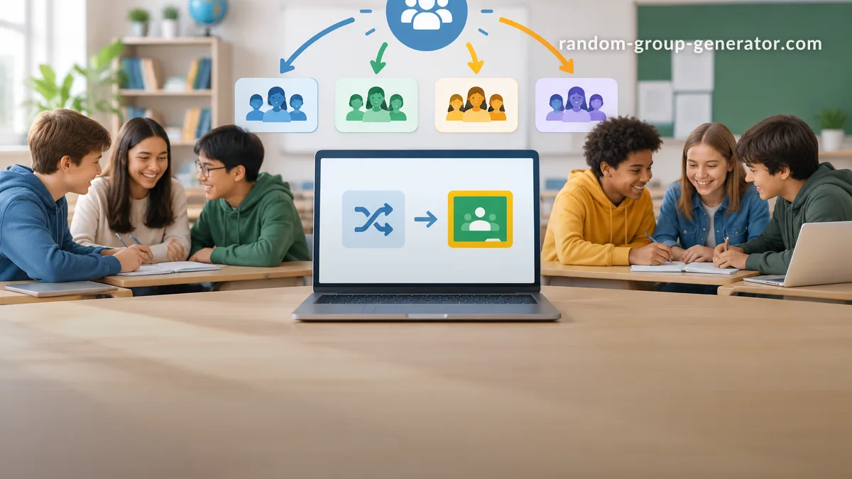 Random Group Generator für Google Classroom Integration: So einfach geht's