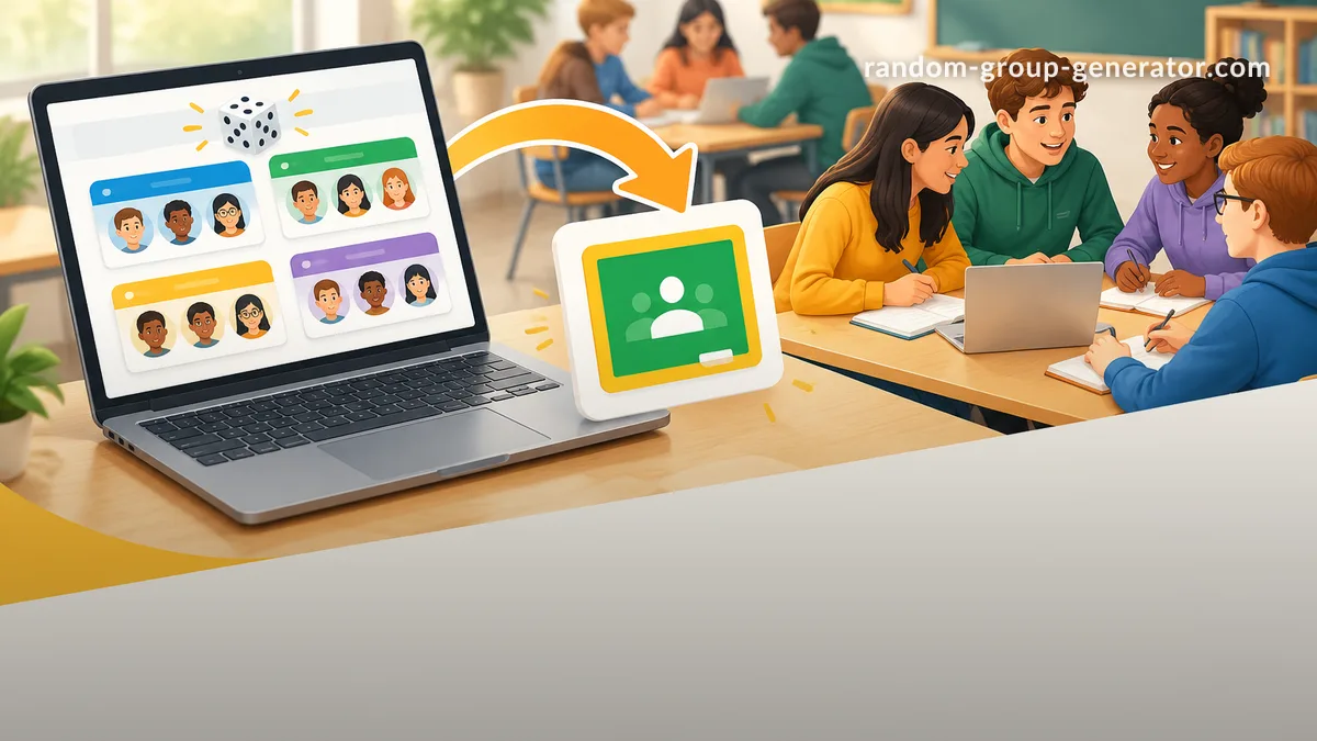 Cómo Exportar Grupos Aleatorios a Google Classroom