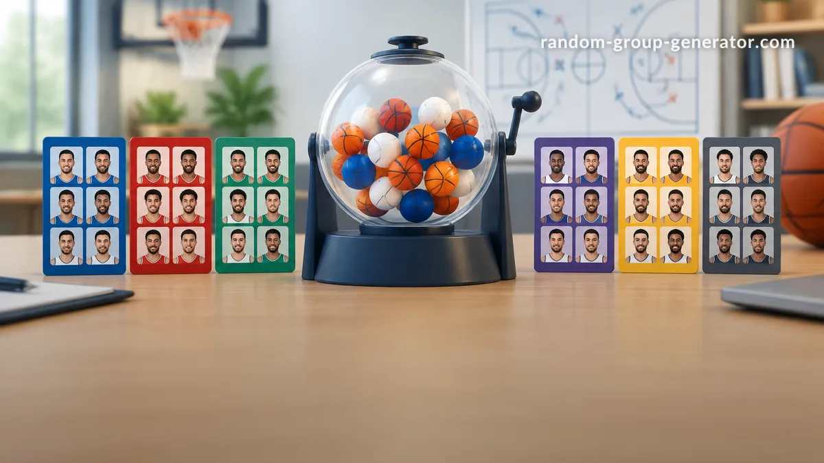NBA Random Team Generator: Fair Practice and Fantasy Drafts