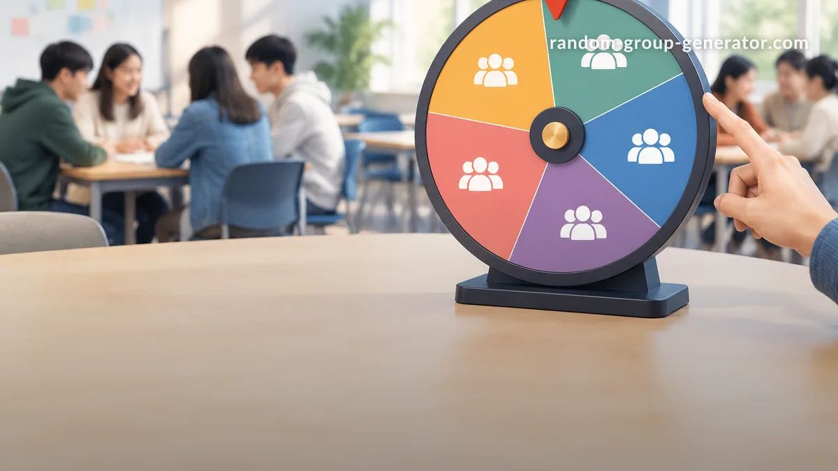 群組轉盤:公平快速分組的實用方法