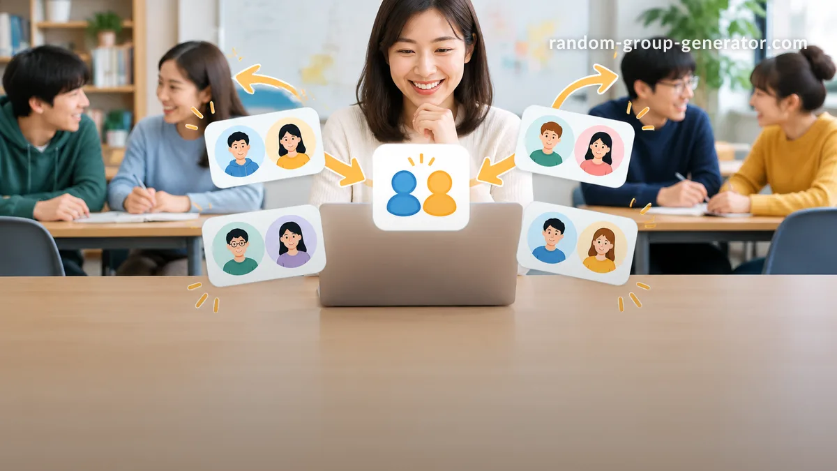 Pair Maker 配對工具:如何為課堂或工作坊建立隨機配對