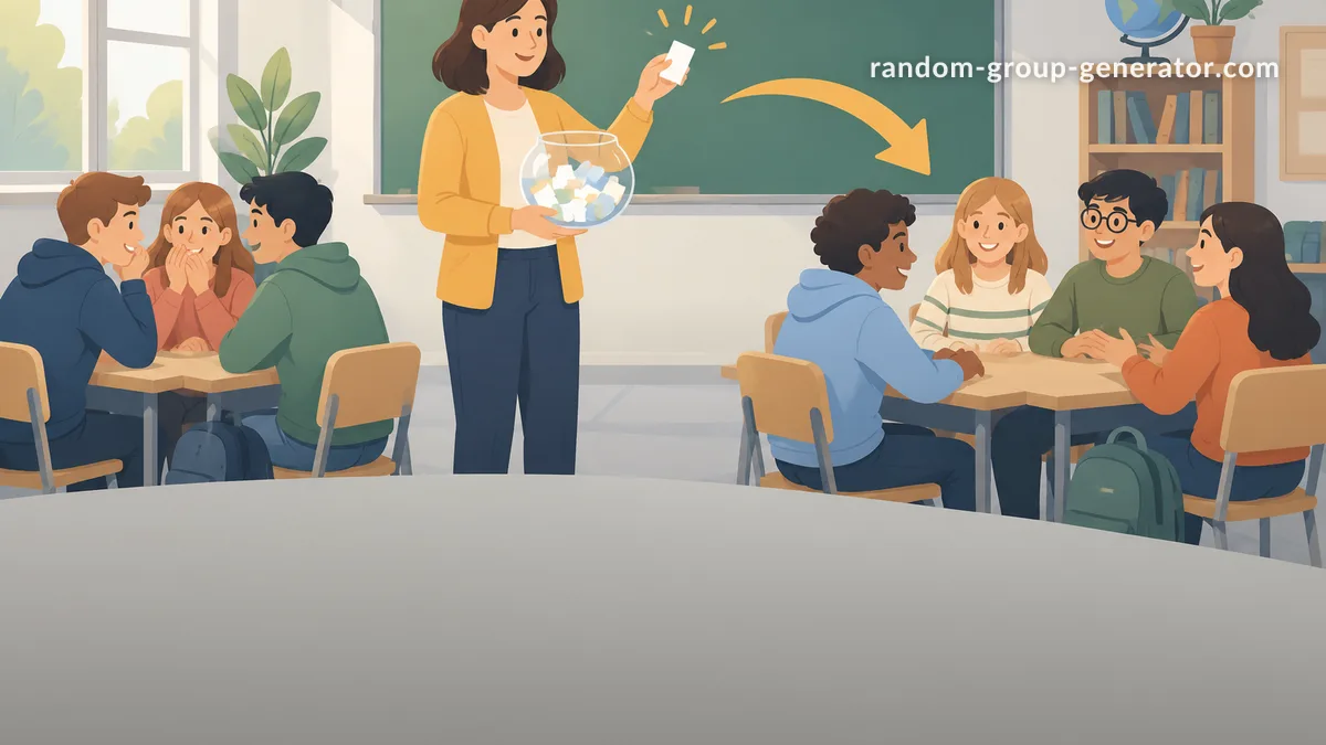 Wie Lehrer mit zufälligen Auswählern Cliquen im Klassenzimmer reduzieren