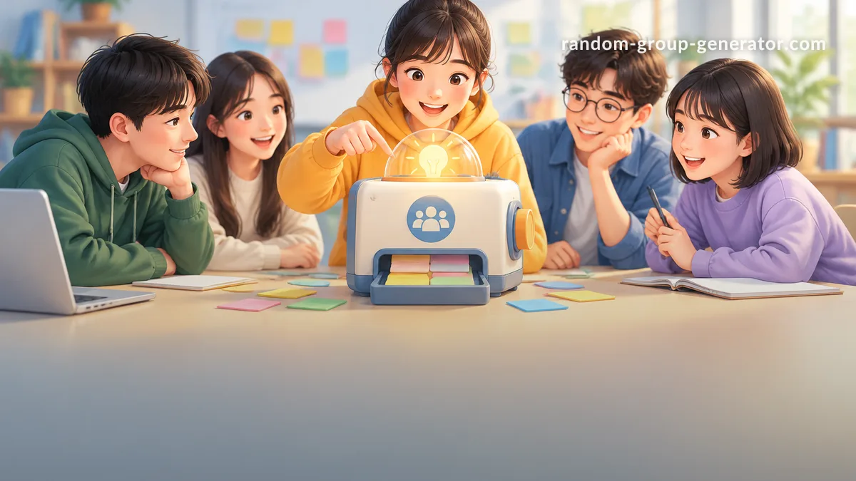 팀명 제조기 | 모둠·팀 이름을 공정하게 정하는 방법