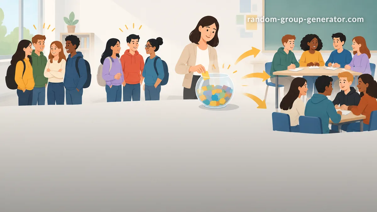 Comment les enseignants utilisent le sélectionneur aléatoire d'élèves pour réduire les clans en classe