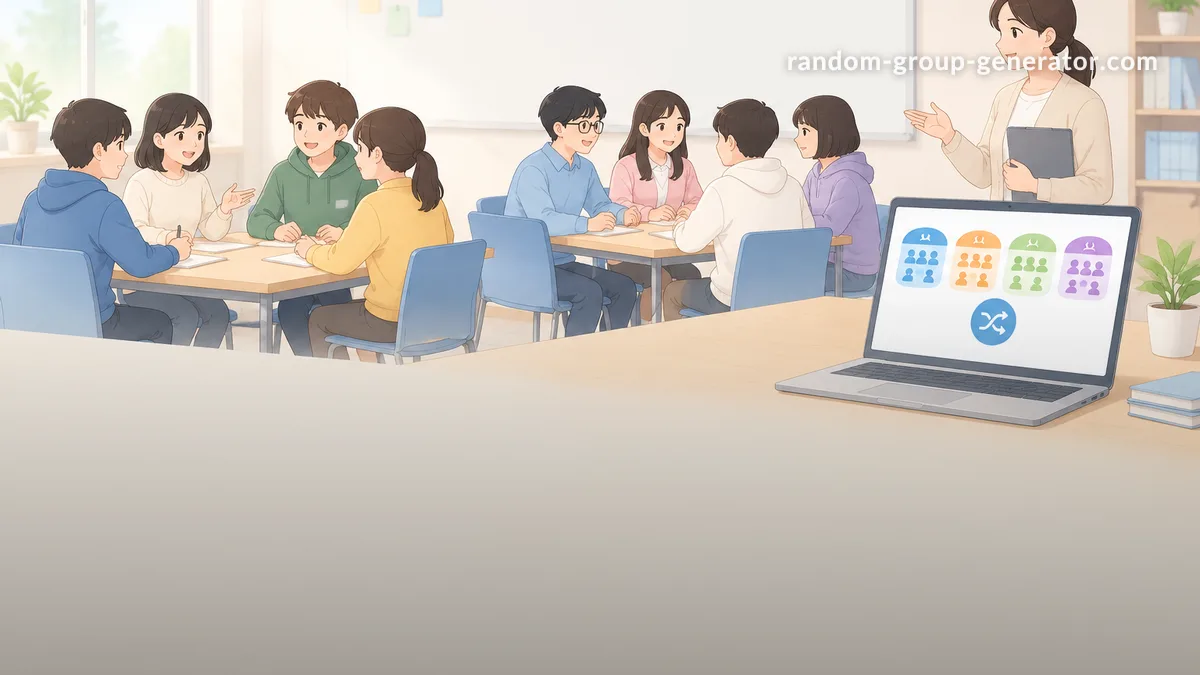 チーム分けを公平に行う方法とランダム作成ツールの使い方