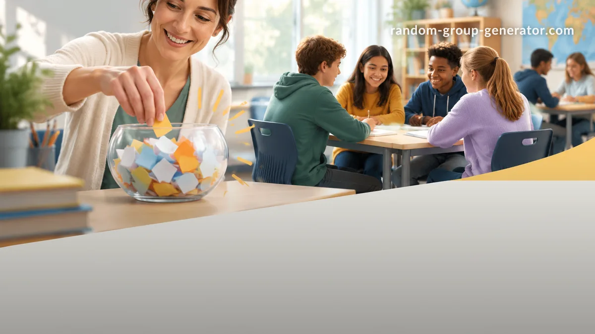 Générateur de noms aléatoires : Comment former des groupes de travail en classe