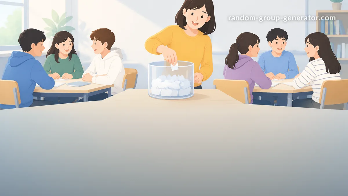 롤링 이름 그룹으로 공정하게 팀을 나누는 방법