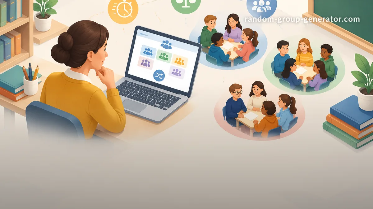 10 Raisons pour Lesquelles les Enseignants Adorent les Générateurs de Groupes Aléatoires
