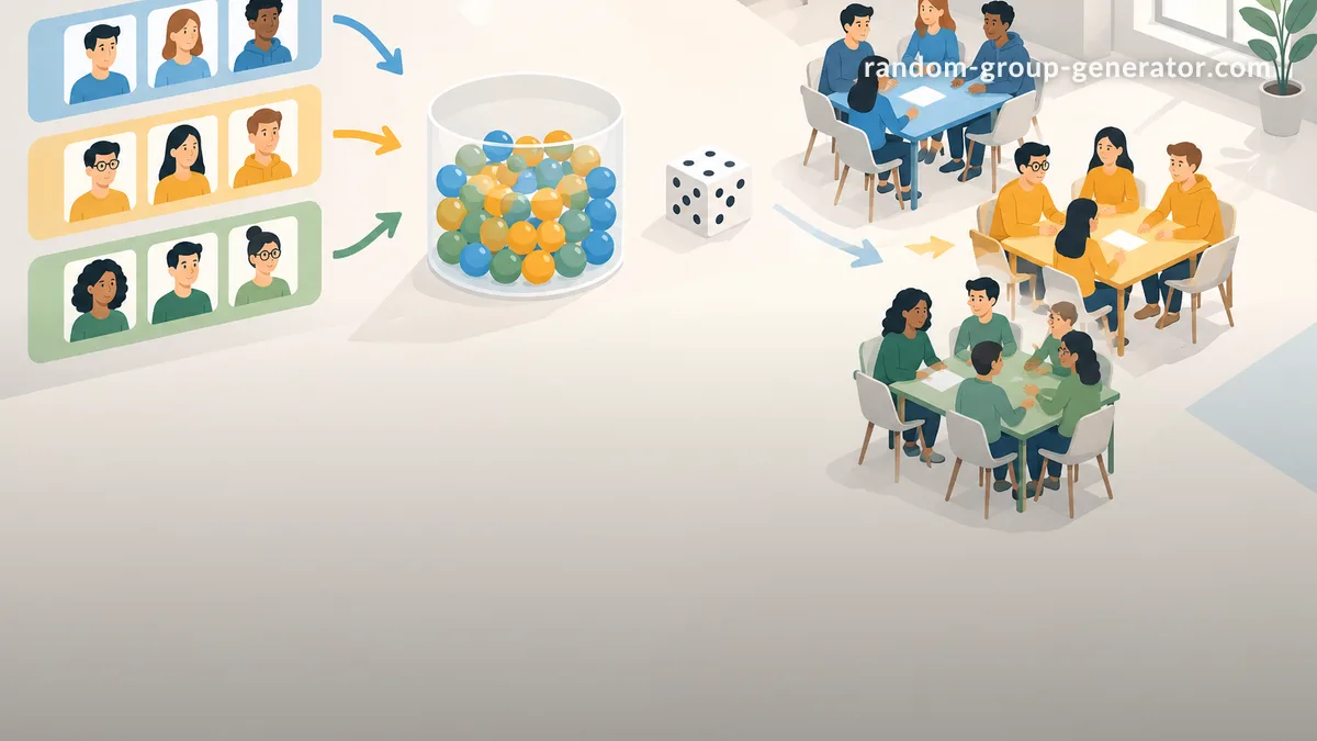 Stratifizierte Randomisierung in der Gruppenbildung: So erstellen Sie faire Teams