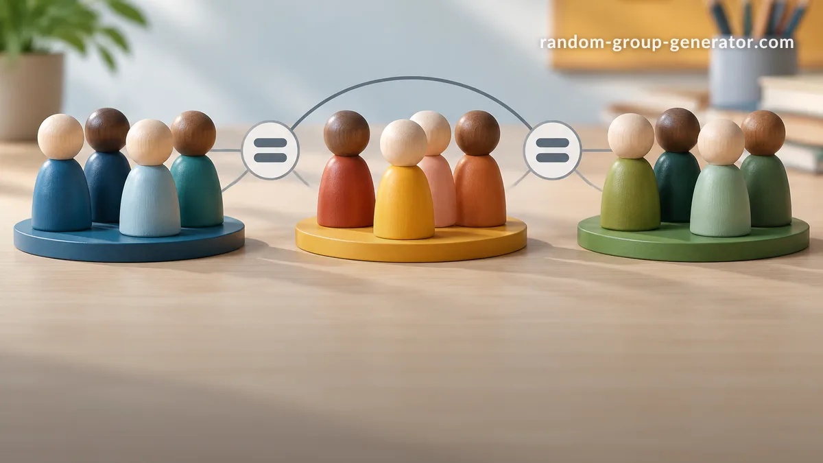 Definition ausgewogener Teambildung: So funktioniert faire Gruppenbildung