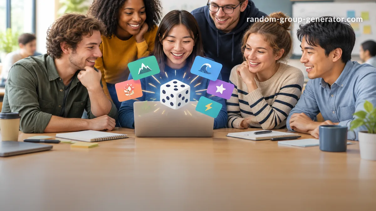 Générateur aléatoire de noms d’équipe: guide pratique pour créer un nom de groupe